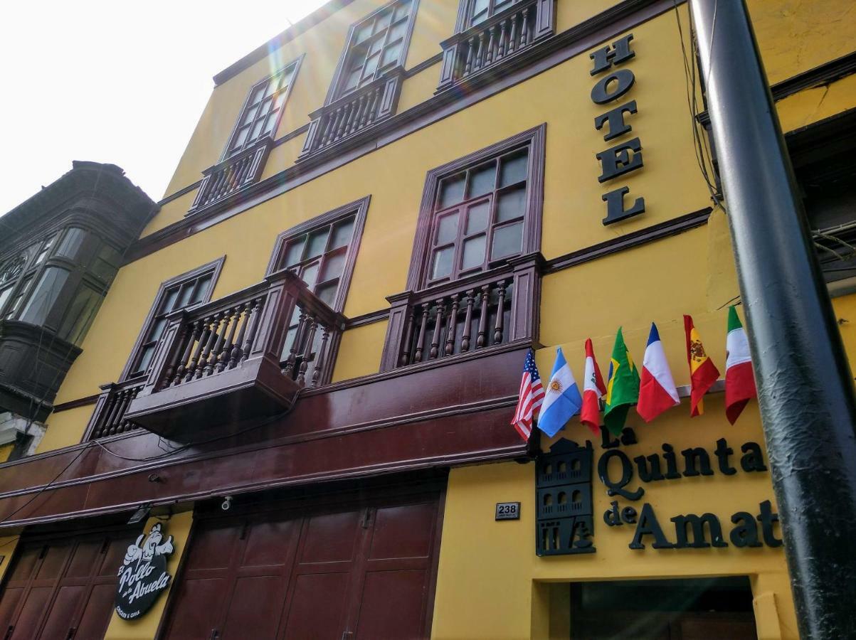 La Quinta De Amat Hotel Lima Exterior photo